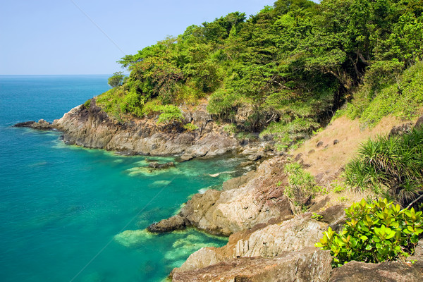 Coastline Scenery in Thailand Stock photo © rognar