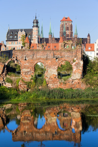 City of Gdansk in Poland Stock photo © rognar