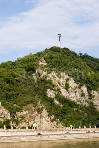 Gellert Hill in Budapest Stock photo © rognar