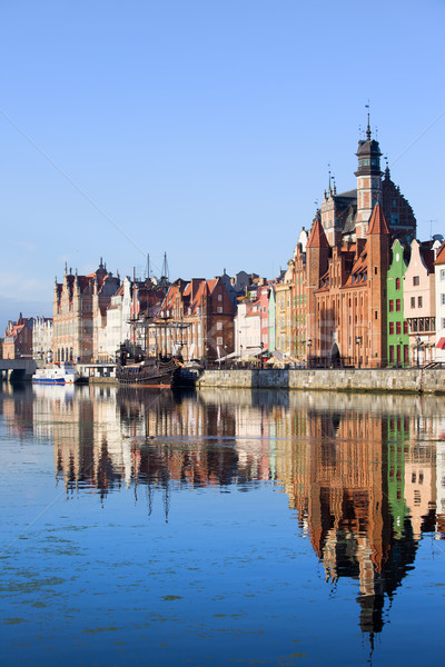 Gdansk vechi oraş Polonia orasul vechi Imagine de stoc © rognar