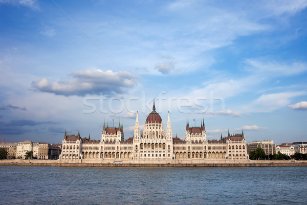 Hungarian Parliament Building in Budapest Stock photo © rognar