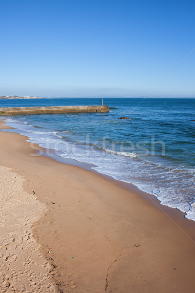 Sandy Beach in Portugal Stock photo © rognar