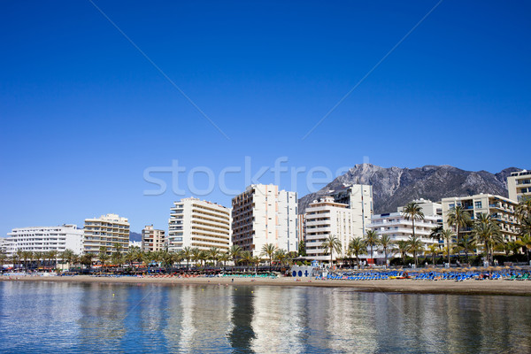 Resort City of Marbella in Spain Stock photo © rognar