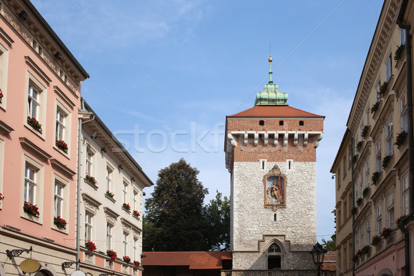 Florianska Gate in Krakow Stock photo © rognar