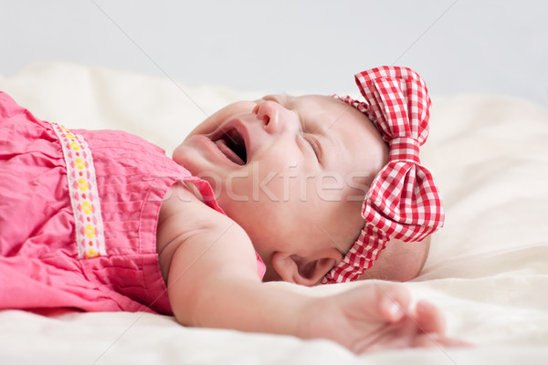 Crying Baby Girl Stock photo © rognar