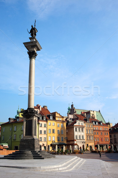 Old Town in Warsaw Stock photo © rognar