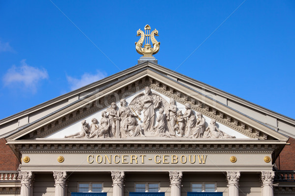 Amsterdam Concertgebouw Architectural Details Stock photo © rognar