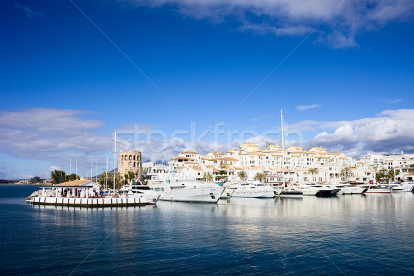 Port in Puerto Banus Stock photo © rognar