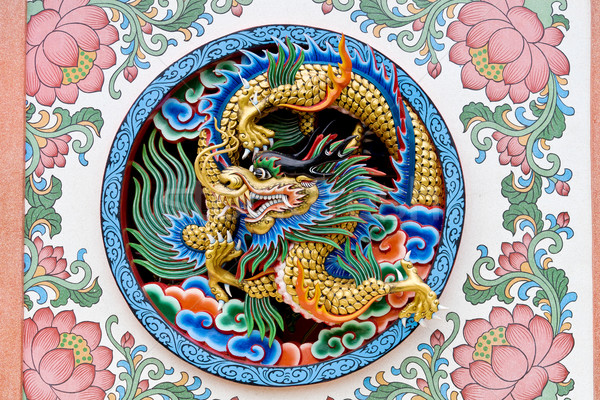 Ancient Dragon Design Stock photo © rognar