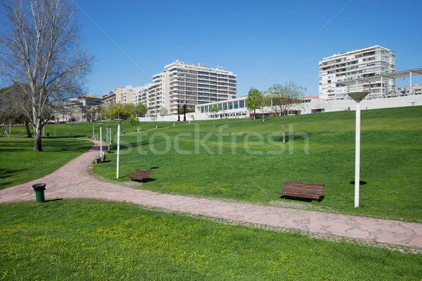 Urban Park Commander Julio Ferraz in Almada Stock photo © rognar