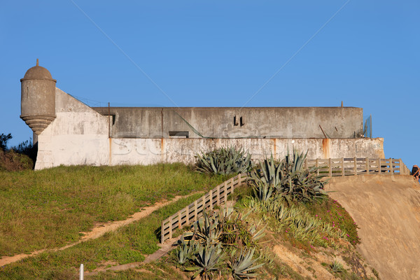  Fort of Sao Pedro in Estoril Stock photo © rognar