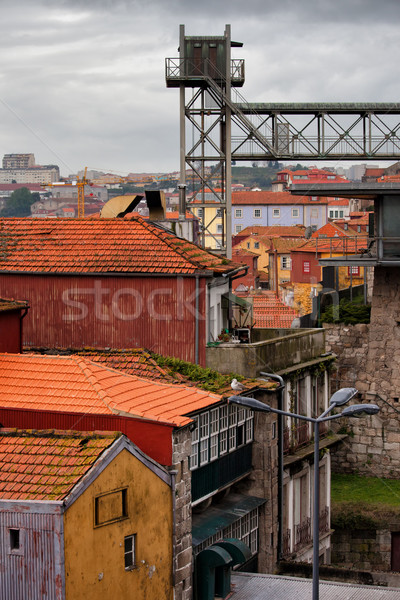 Historic City Centre of Porto in Portugal Stock photo © rognar