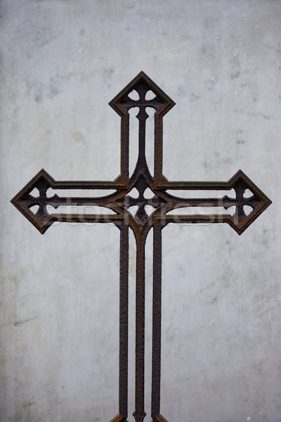 Old Rusty Vintage Cross Stock photo © rognar