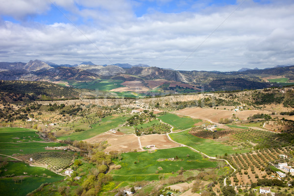 Andalusia Landscape in Spain Stock photo © rognar