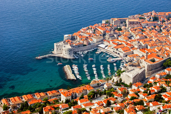 Dubrovnik vecchio città città vecchia mare Croazia Foto d'archivio © rognar