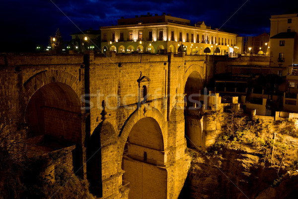 New Bridge in Ronda Stock photo © rognar