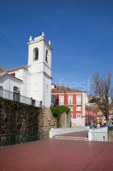 Stockfoto: Lissabon · Portugal · gebouw · stad · kerk · stedelijke