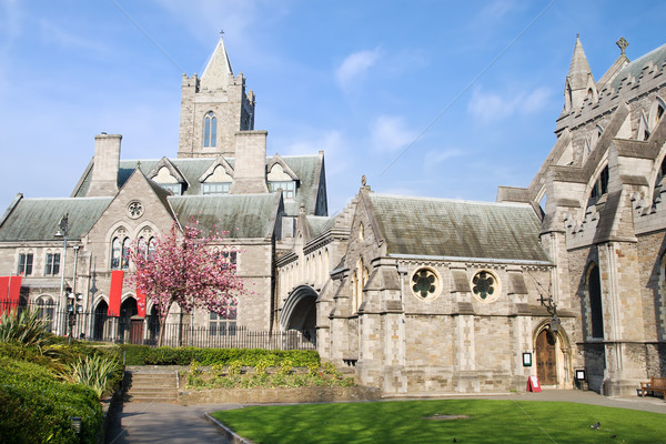 Stok fotoğraf: Mesih · kilise · katedral · Dublin · Gotik · stil