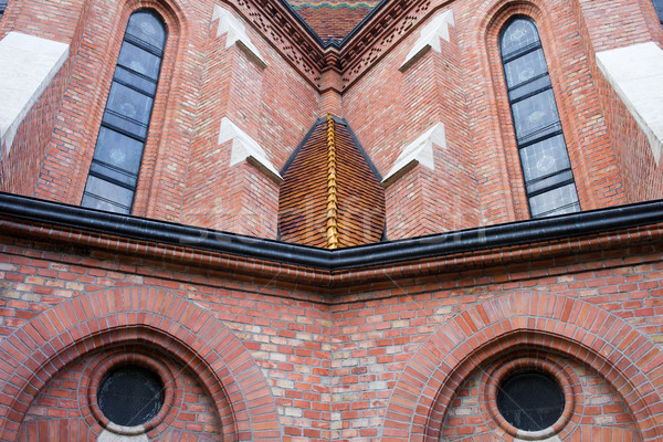  Buda Reformed Church Architectural Details Stock photo © rognar