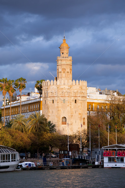 Stock photo: Torre del Oro in Seville