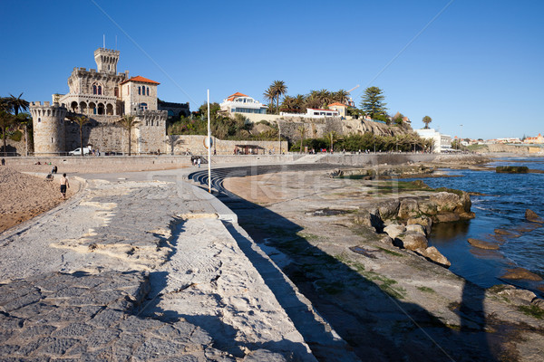 Resort Town of Estoril in Portugal Stock photo © rognar