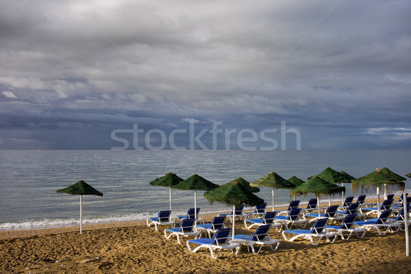 Marbella Beach in Spain Stock photo © rognar