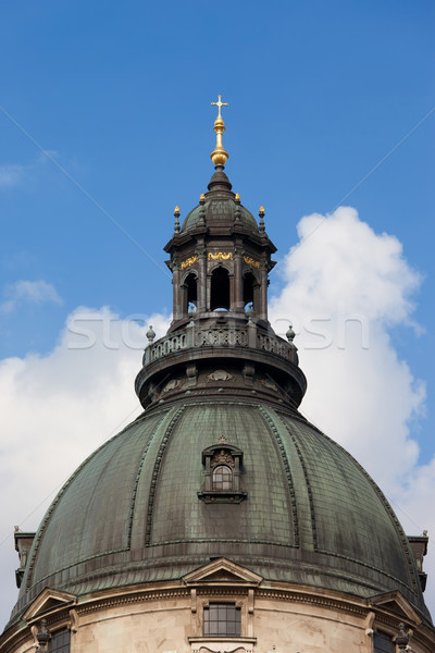 St. Stephen's Basilica Dome in Budapest Stock photo © rognar