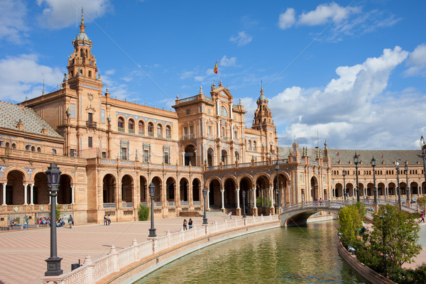 Plaza de Espana in Seville Stock photo © rognar