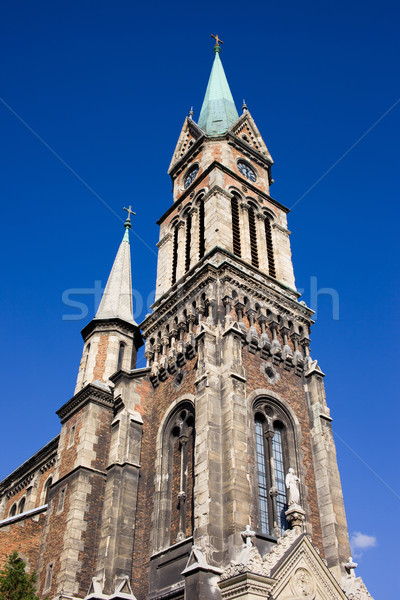 Ferencvaros Church Tower in Budapest Stock photo © rognar