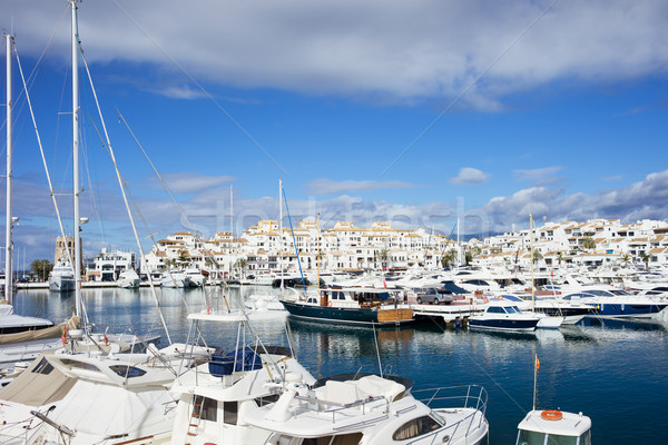 Puerto Banus Marina Stock photo © rognar