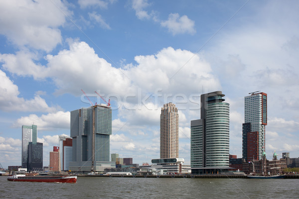 Foto stock: Ciudad · rotterdam · horizonte · centro · de · la · ciudad · nuevos · río