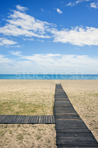 Beach on Costa del Sol Stock photo © rognar