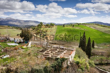 Andalusia Countryside in Spain Stock photo © rognar