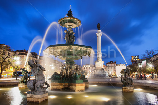 Stock photo: Lisbon by Night