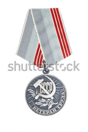 Russisch medaille object witte gunning Stockfoto © Roka