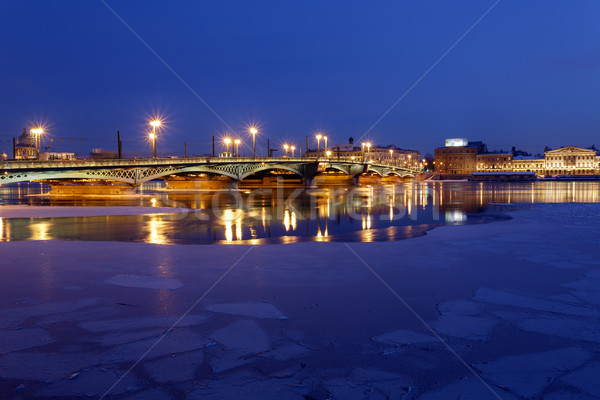 Blagoveshenskiy bridge Stock photo © Roka