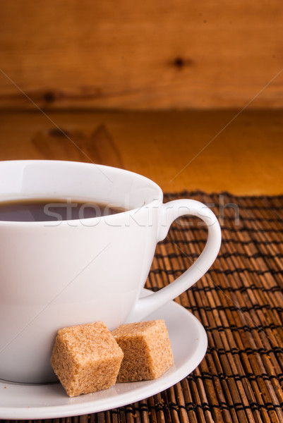 coffe on table with brown sugar Stock photo © Romas_ph