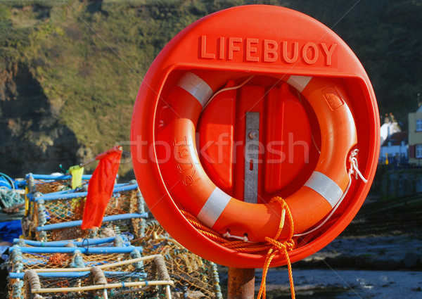 Ring nördlich Strand Sicherheit Stock foto © ronfromyork