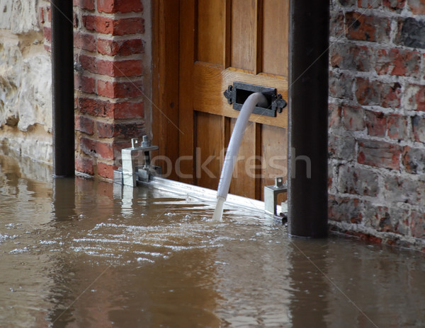 реке улице воды дома страхования отражение Сток-фото © ronfromyork