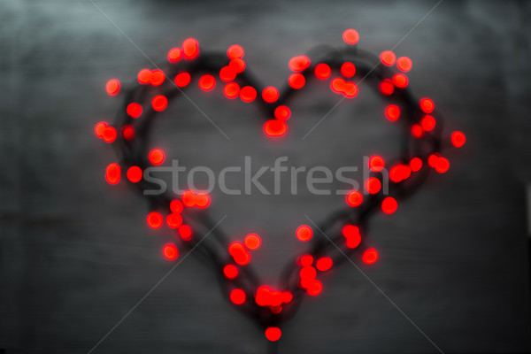 Stock photo: Valentines day greeting card concept