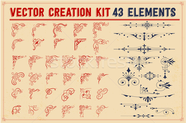 Design elements Stock photo © roverto