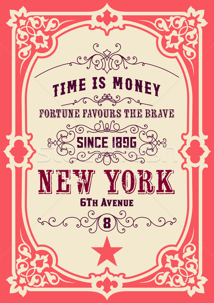 Retro design Stock photo © roverto