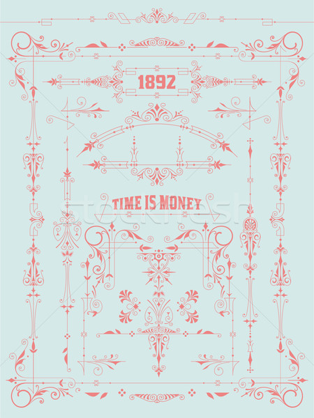 Vector. Design elements Stock photo © roverto
