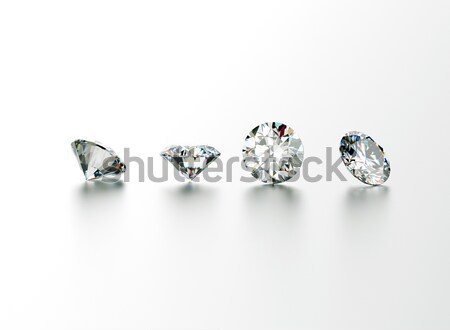 Jewelry gems shape of square Stock photo © Rozaliya