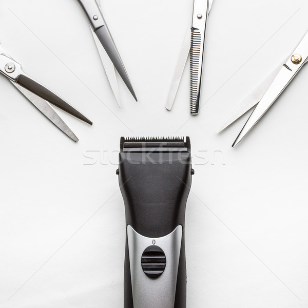 clippers vs scissors Stock photo © rozbyshaka