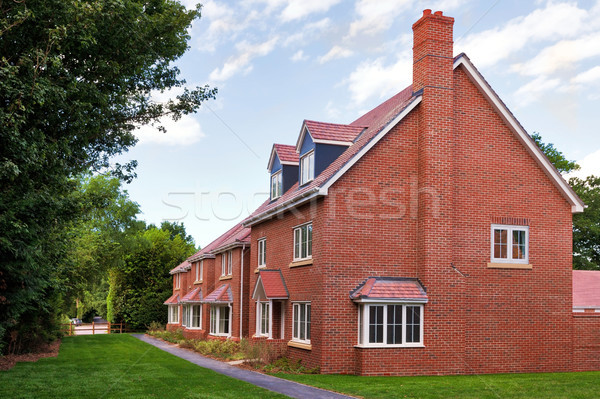 Photo of empty new UK houses Stock photo © RTimages