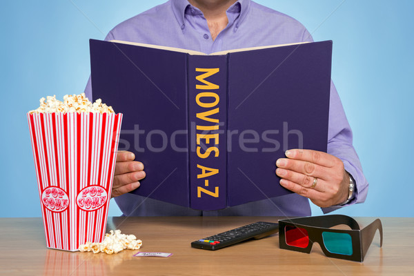 Movies A-Z Stock photo © RTimages