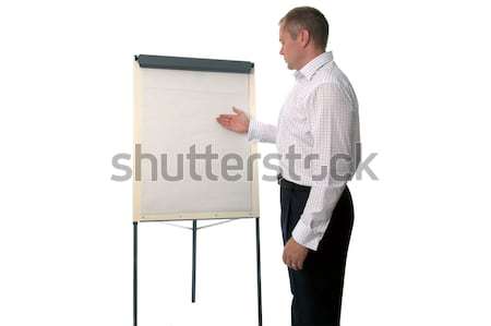 Blank brainstorm Stock photo © RTimages