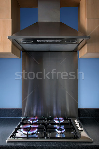 Gas hob Stock photo © RTimages