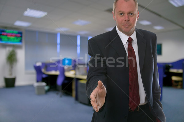 Stock photo: Hi Come In